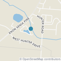 Map location of 821 Spring Lake Cir, Enon OH 45323