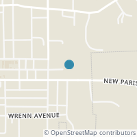 Map location of 500 E Cherry St, New Paris OH 45347