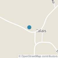 Map location of 29910 Miltonsburg Calais Rd, Quaker City OH 43773