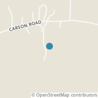 Map location of 8580 Carson Rd, Roseville OH 43777