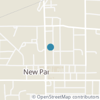 Map location of 123 N Washington St, New Paris OH 45347