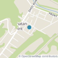 Map location of 105 Oak St, Powhatan Point OH 43942