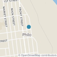 Map location of 269 Water St, Philo OH 43771