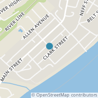 Map location of 137 Clark St, Powhatan Point OH 43942