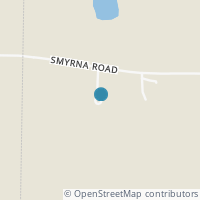Map location of 9409 Smyrna Rd, New Paris OH 45347