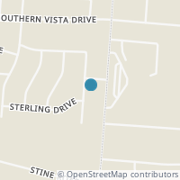 Map location of 4578 Caddington St, Enon OH 45323