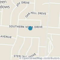 Map location of 6635 Southern Vista Dr, Enon OH 45323