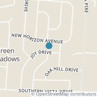 Map location of 4162 Joy Dr, Enon OH 45323