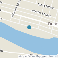 Map location of 322 Water St, Duncan Falls OH 43734