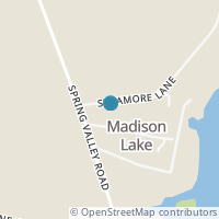 Map location of 3625 Sycamore Ln, London OH 43140