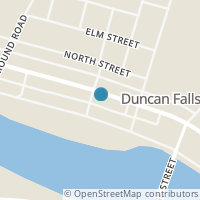 Map location of 284 Main St, Duncan Falls OH 43734