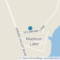 Map location of 3660 Sycamore Ln, London OH 43140