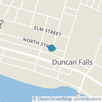 Map location of 274 North St, Duncan Falls OH 43734