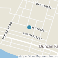 Map location of 310 Elm St, Duncan Falls OH 43734