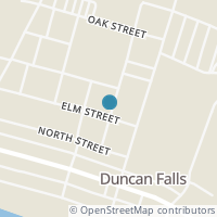 Map location of 277 Elm St, Duncan Falls OH 43734