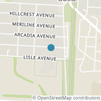 Map location of 1841 Marlboro Ave, Obetz OH 43207