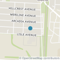 Map location of 1821 Marlboro Ave, Obetz OH 43207