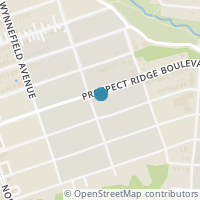Map location of 1840 Prospect Ridge Blvd, Haddon Heights NJ 8035
