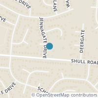 Map location of 6020 Jennagate Ln, Dayton OH 45424