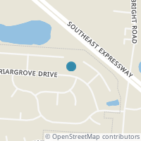 Map location of 4836 Briargrove Dr, Groveport OH 43125