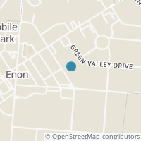 Map location of 78 S Harrison St, Enon OH 45323
