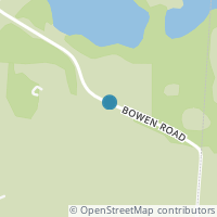Map location of 5201 Bowen Rd, Canal Winchester OH 43110