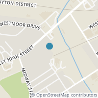 Map location of 190 W High St, London OH 43140