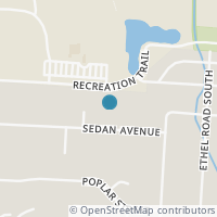 Map location of 2128 Sedan Ave, Obetz OH 43207