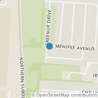 Map location of 1519 Menifee Ave, Obetz OH 43207