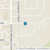 Map location of 1030 Brindlestone Dr, Vandalia OH 45377