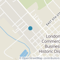 Map location of 113 N Oak St, London OH 43140