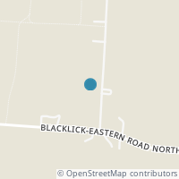 Map location of 11611 Summerland Beach Rd NE, Millersport OH 43046