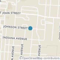 Map location of 317 Johnson Ave, Springfield OH 45505