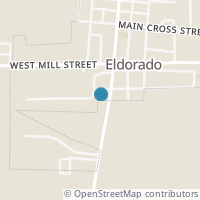 Map location of 220 S Main St, Eldorado OH 45321