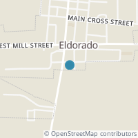 Map location of 221 S Main St, Eldorado OH 45321