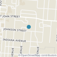 Map location of 316 Johnson Ave, Springfield OH 45505
