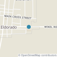 Map location of E Mill St, Eldorado OH 45321