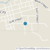 Map location of 500 Walnut St, Pleasant City OH 43772
