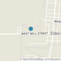 Map location of 260 W Mill St, Eldorado OH 45321