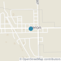 Map location of 214 E Main St, Verona OH 45378