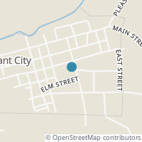 Map location of 205 Orchard St, Pleasant City OH 43772
