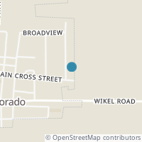 Map location of 210 Frederick St, Eldorado OH 45321
