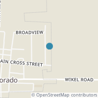 Map location of 240 Frederick St, Eldorado OH 45321