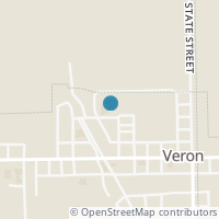 Map location of 146 Mill St, Verona OH 45378