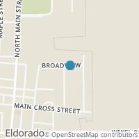 Map location of 200 Broadview Ave, Eldorado OH 45321
