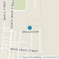 Map location of 107 Broadview Ave, Eldorado OH 45321