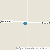 Map location of 11551 Township Line Rd, Eldorado OH 45321