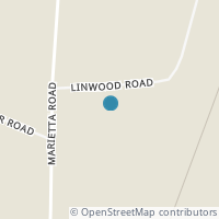 Map location of 10580 Linwood Rd, Pleasant City OH 43772