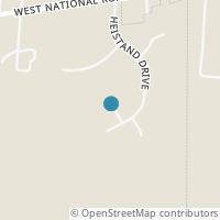 Map location of 437 Heistand Dr, Donnelsville OH 45319