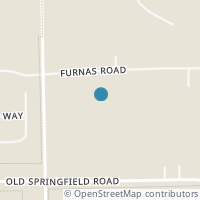 Map location of 1130 Furnas Rd, Vandalia OH 45377